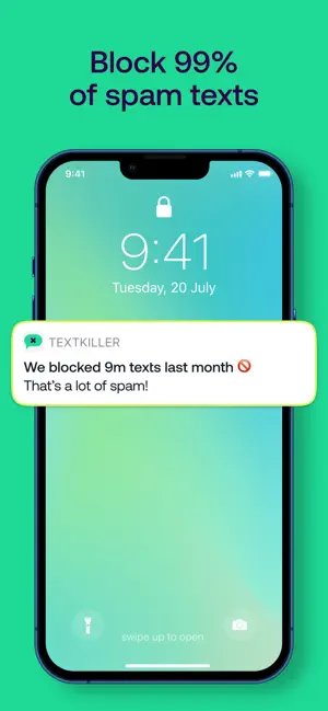 ‎Textkiller - Spam Text Blocker App screenshot 1