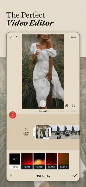 ‎Tezza: Aesthetic Photo Editor App screenshot 1