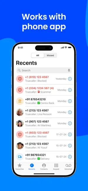 ‎Truecaller: Premium Caller ID App screenshot 1