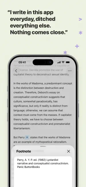 ‎Ulysses: Writing App App screenshot 1