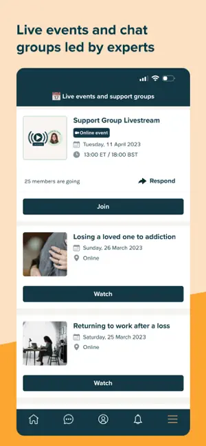 ‎Untangle: Grief Support App screenshot 1