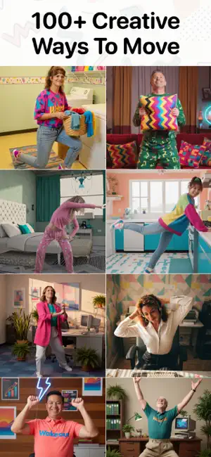 ‎Wakeout! 1-Min Moves Anywhere App screenshot 1