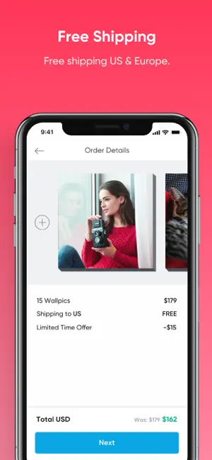 ‎Wallpics™ — Sticky Photo Tiles App screenshot 1