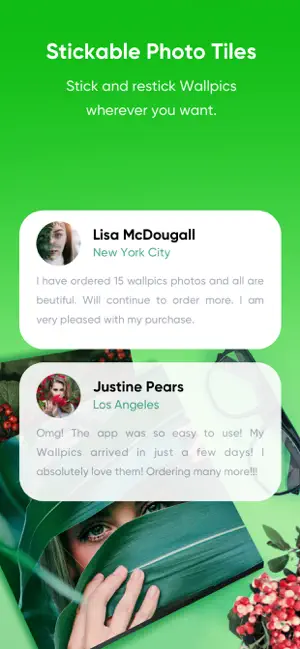‎Wallpics™ — Sticky Photo Tiles App screenshot 1