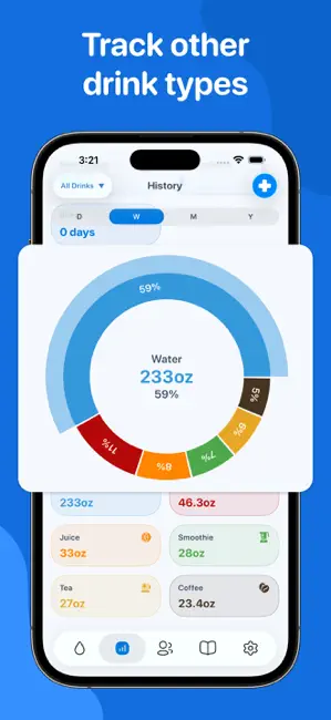 ‎Water Tracker by WaterMinder® App screenshot 1