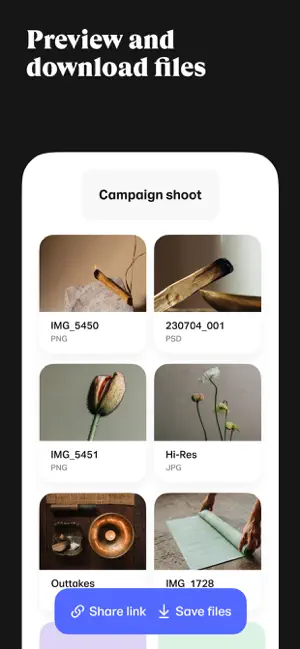 ‎WeTransfer: Transfer Files App screenshot 1