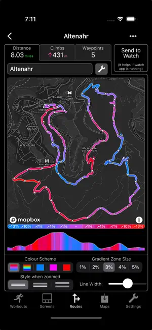 ‎WorkOutDoors App screenshot 1