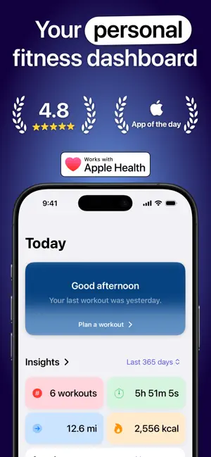‎Workout Stats – Personal Best App screenshot 1