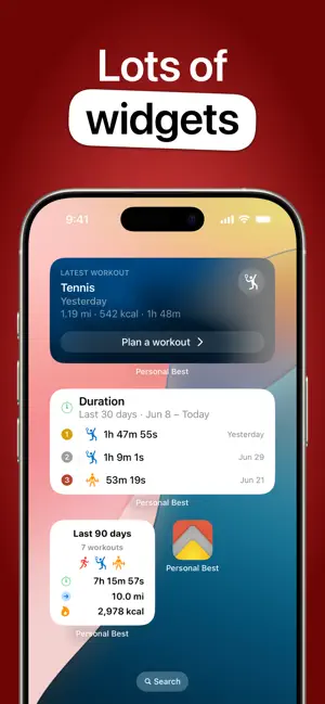 ‎Workout Stats – Personal Best App screenshot 1