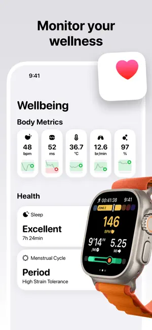 ‎Workout Tracker Gentler Streak App screenshot 1