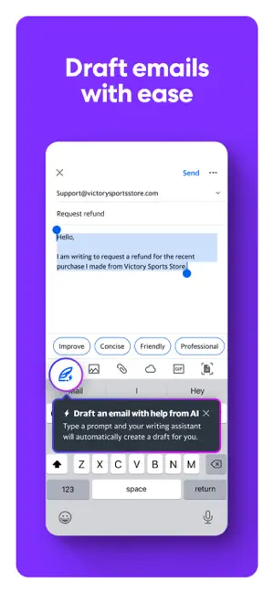 ‎Yahoo Mail App screenshot 1