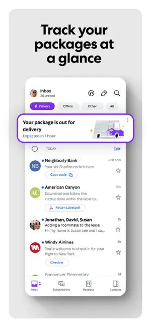 ‎Yahoo Mail App screenshot 1
