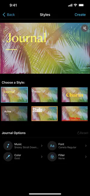 ‎iMovie App screenshot 1