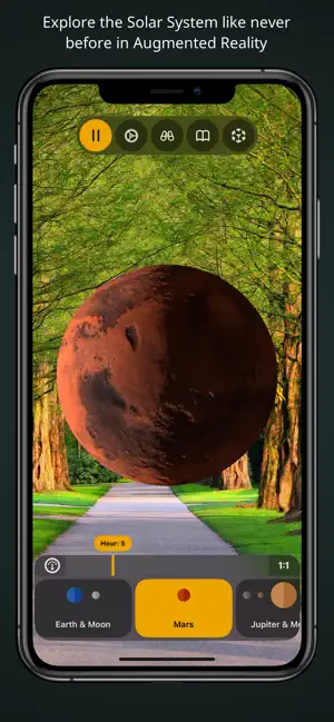 ‎solAR - Solar System in AR App screenshot 1