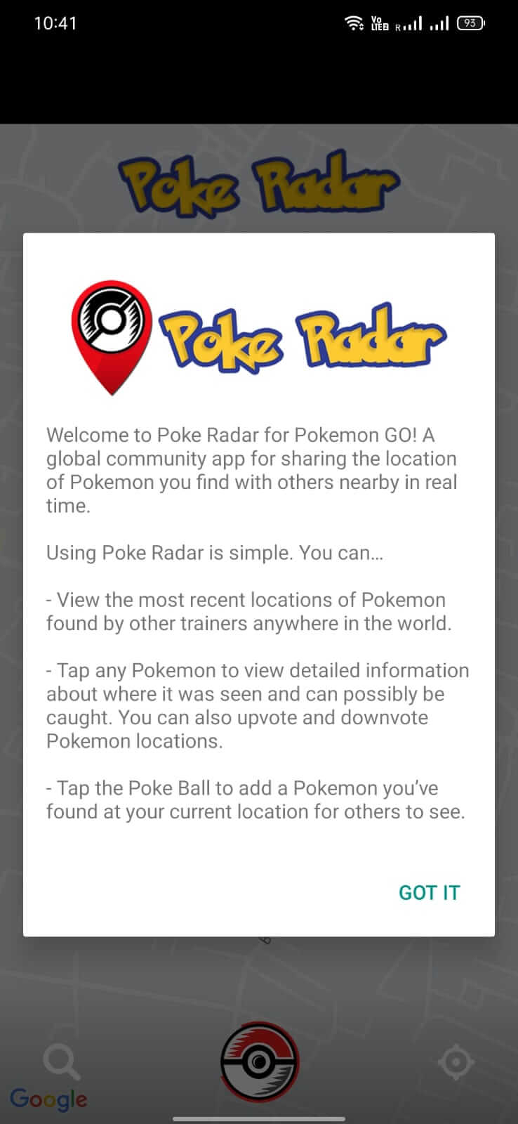 Poke Radar screenshot 1