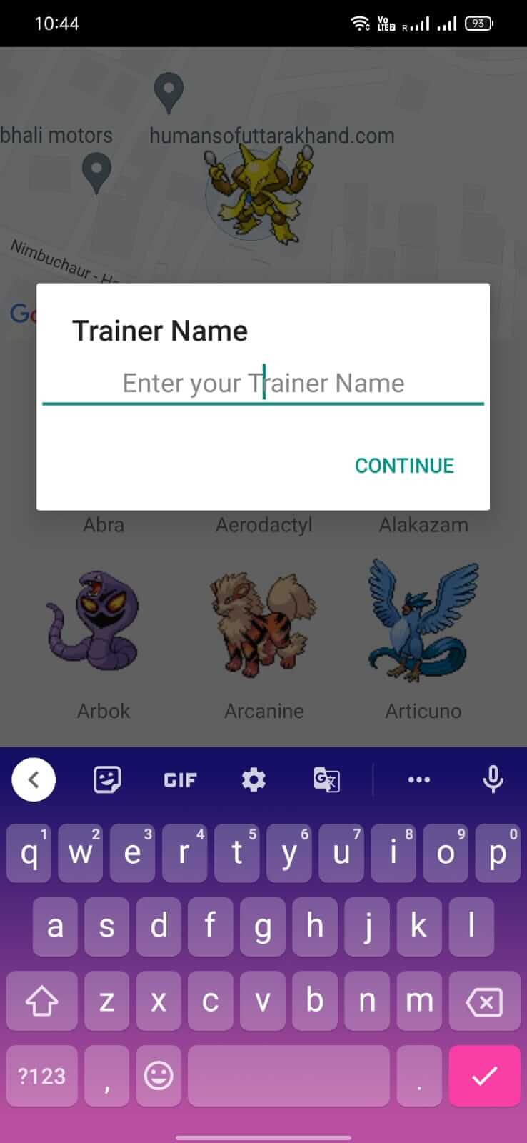 Poke Radar screenshot 1