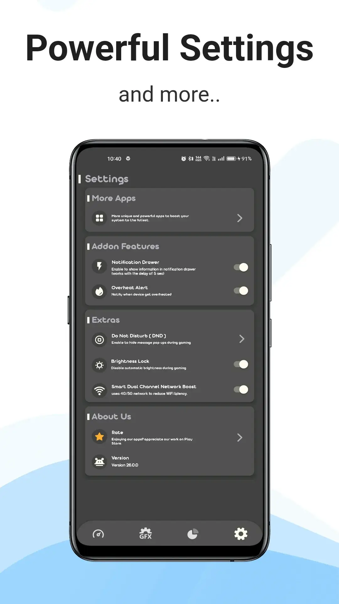 Pro Gfx Tool screenshot 1