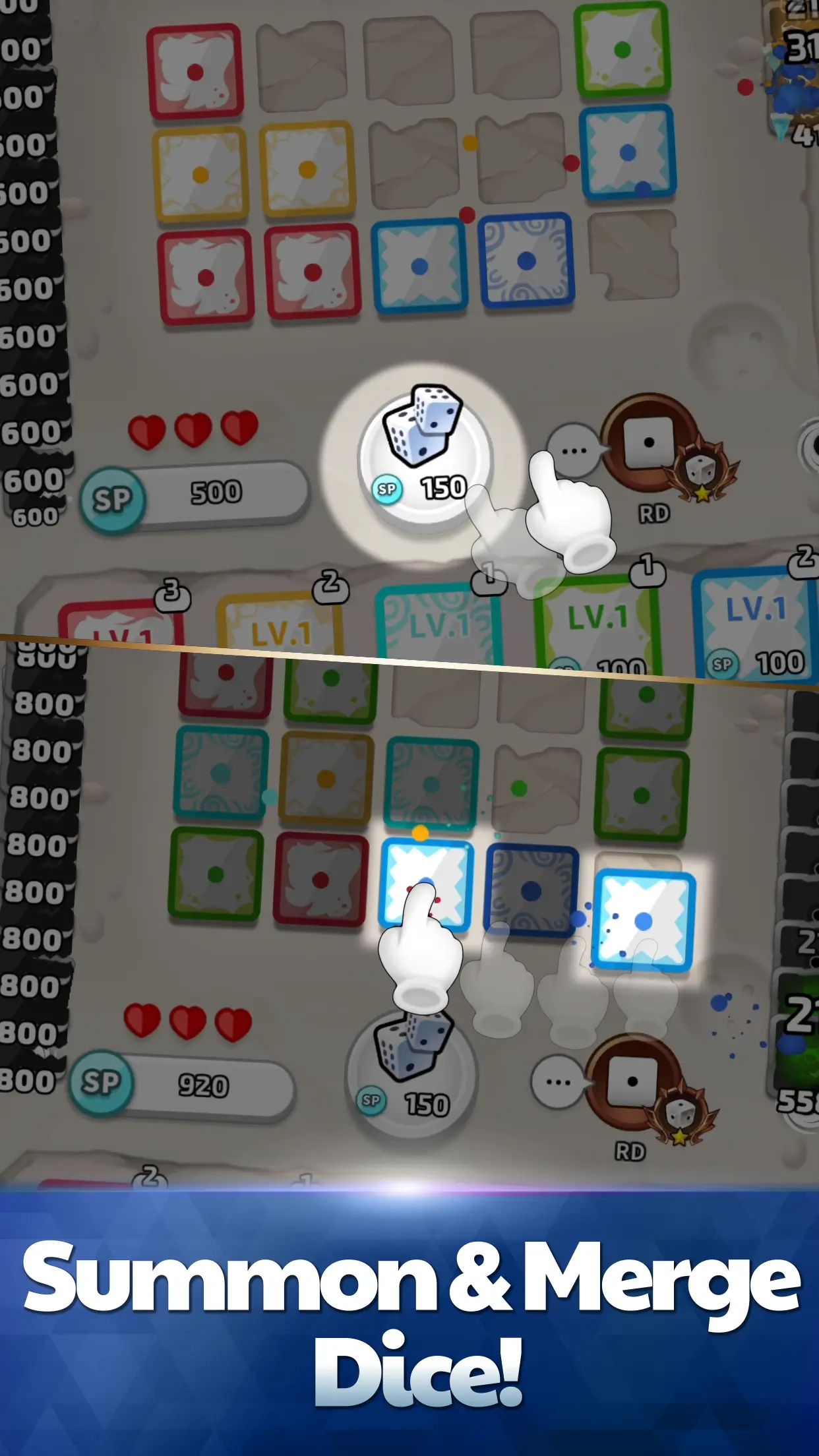 Random Dice PvP Defense screenshot 1