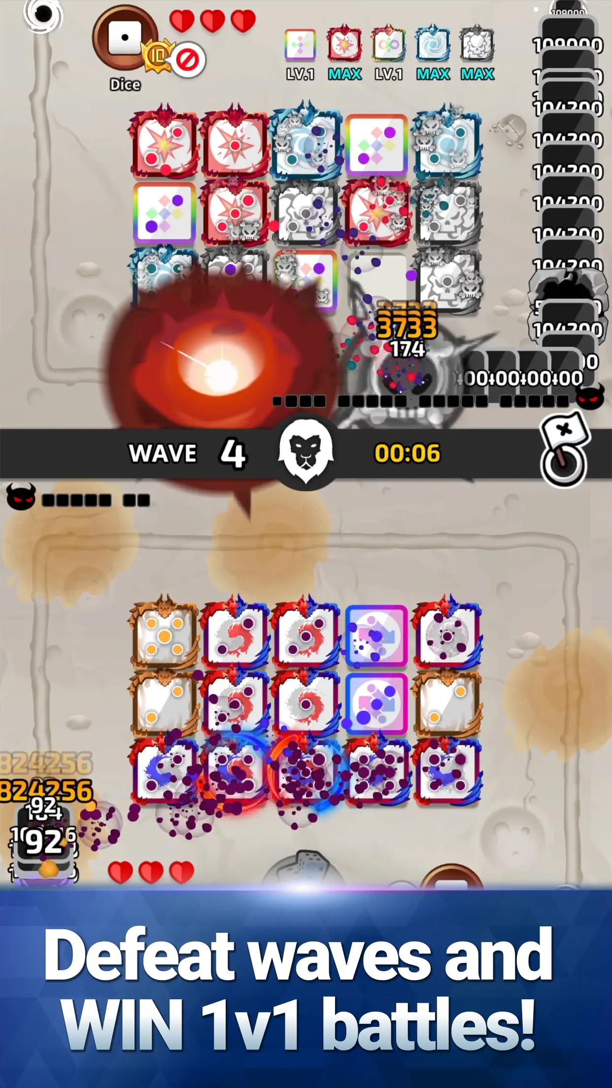 Random Dice PvP Defense screenshot 1