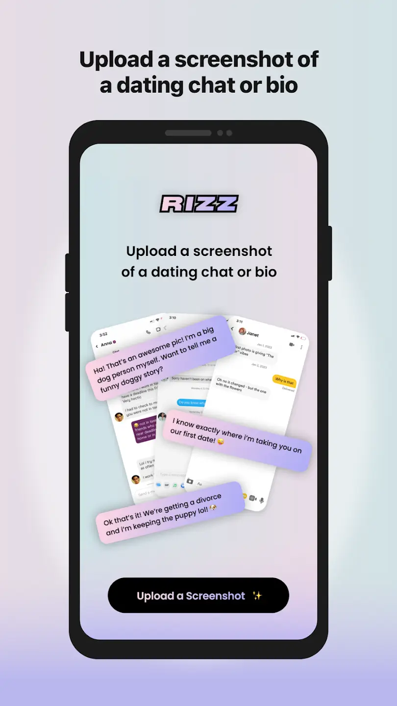 RIZZ screenshot 1