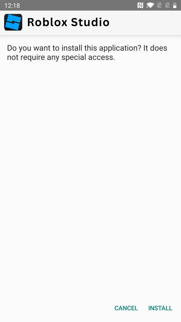 Click on Install Button