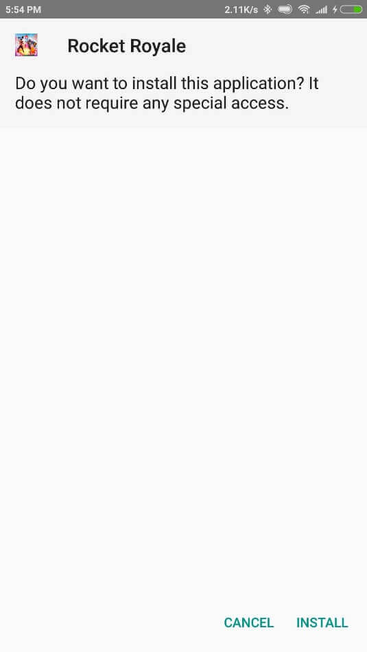 Install Rocket Royale APK