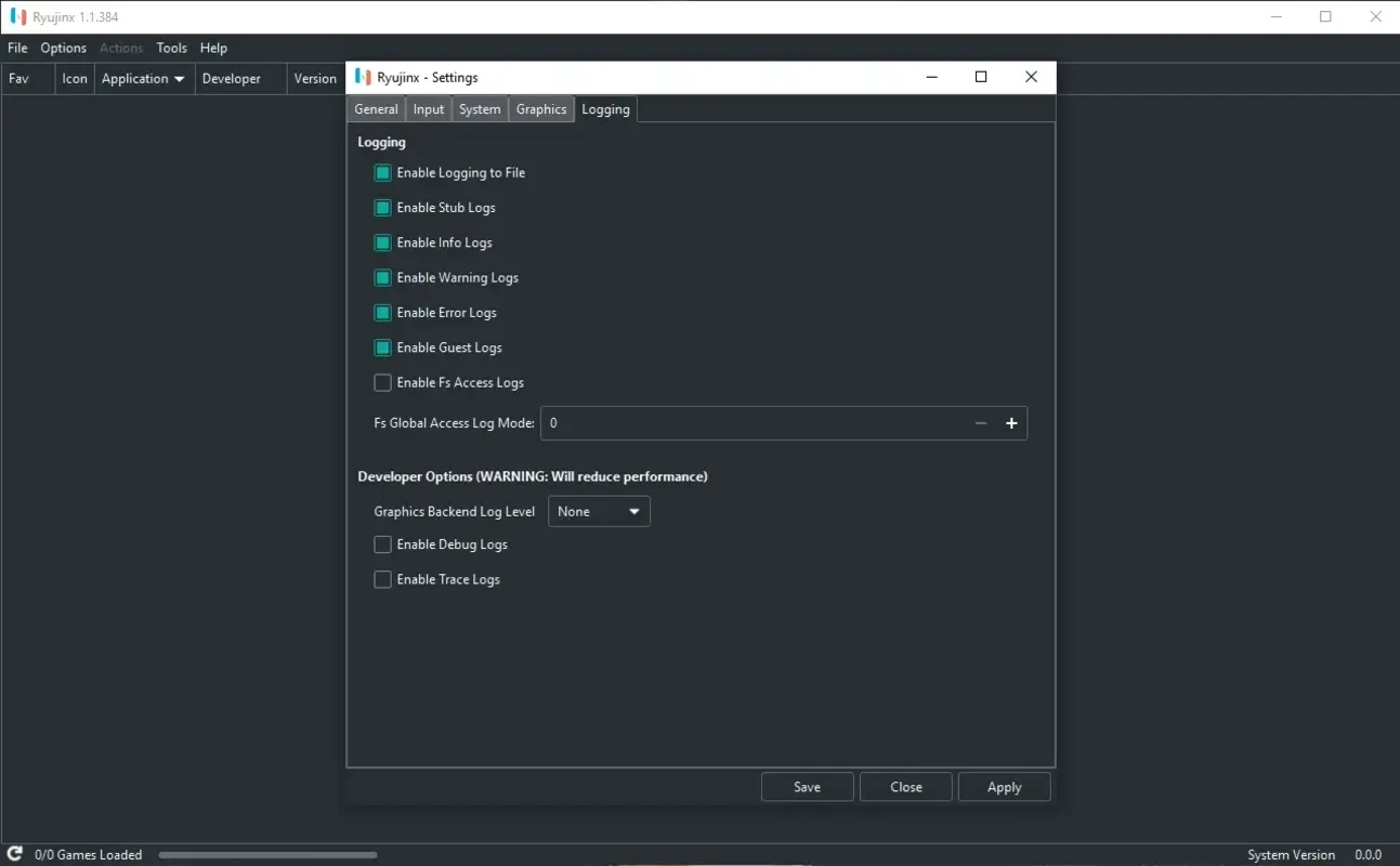 Ryujinx screenshot 1