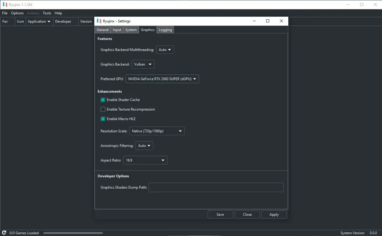 Ryujinx screenshot 1