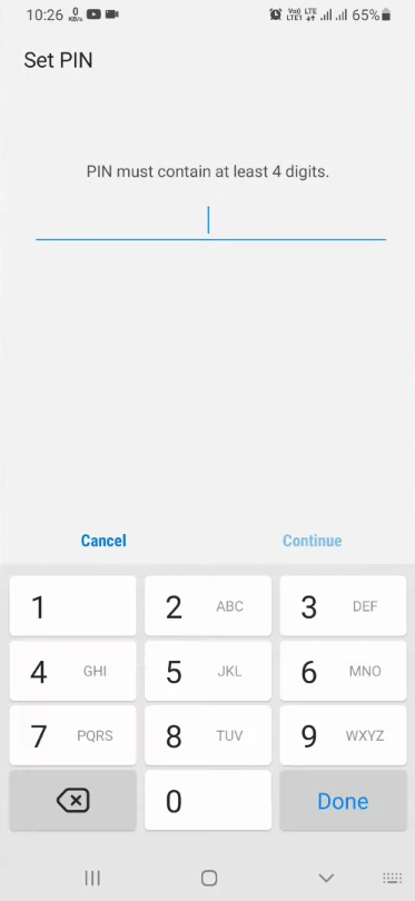 S Secure screenshot 1