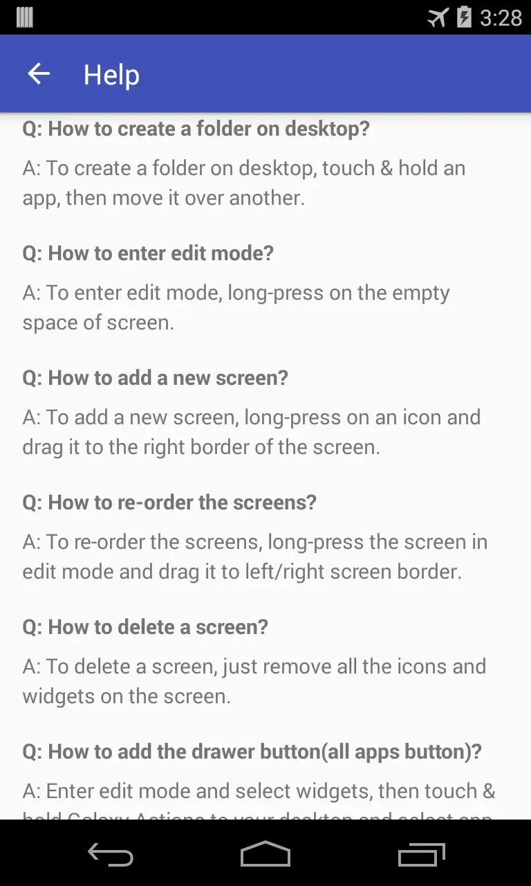Samsung TouchWiz Home screenshot 1