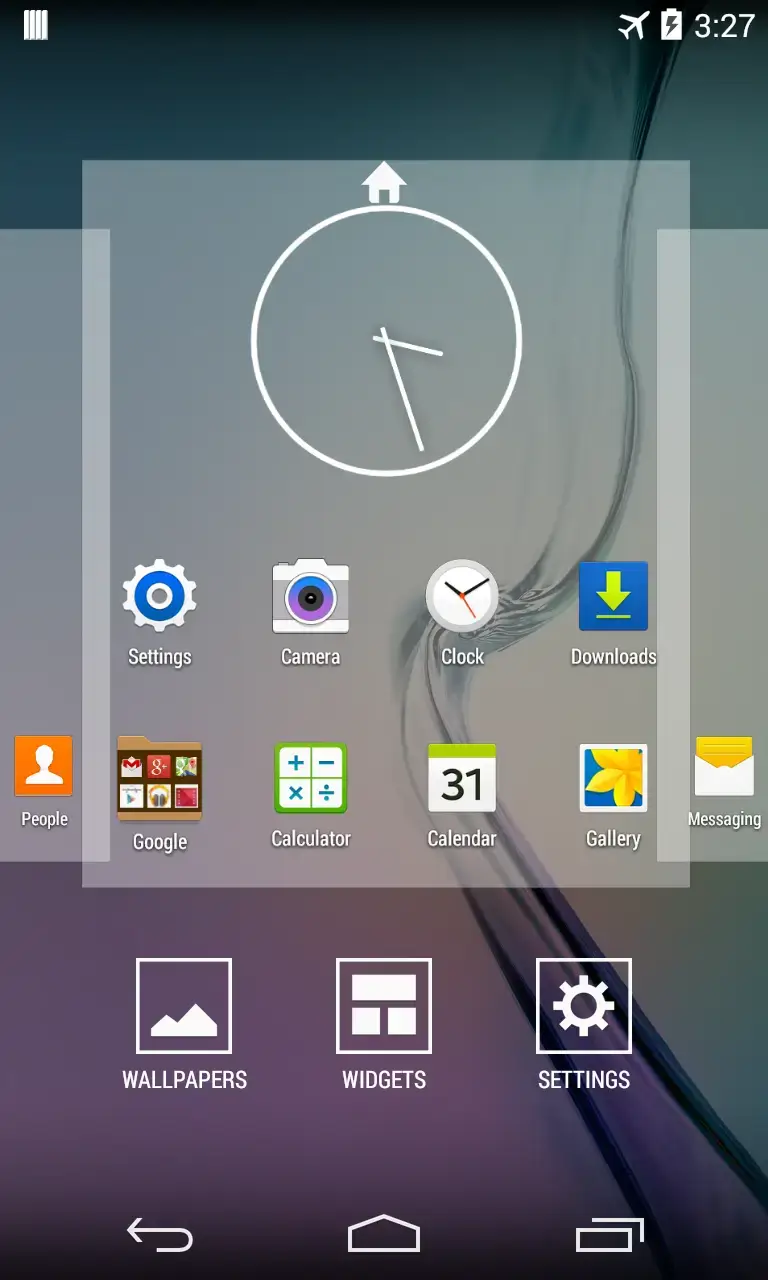 Samsung TouchWiz Home screenshot 1