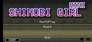 start Shinobi Girl Mini game