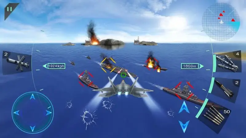 Sky Fighters 3D screenshot 1