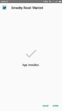 Smashy Road: Wanted installed