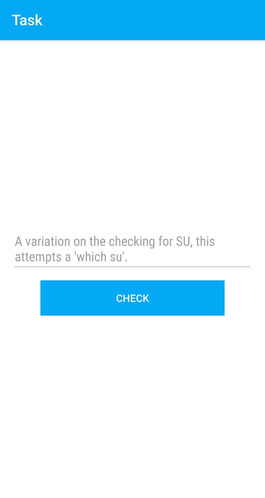 SU Binary Check screenshot 1