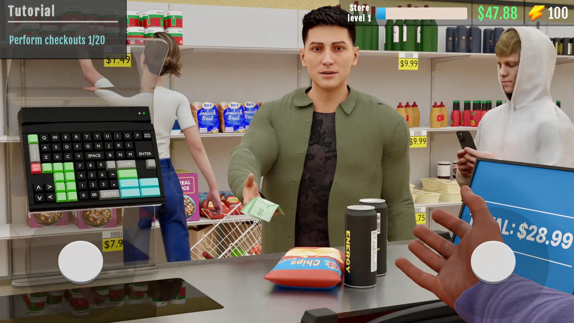 Supermarket Simulator 3D Store screenshot 1