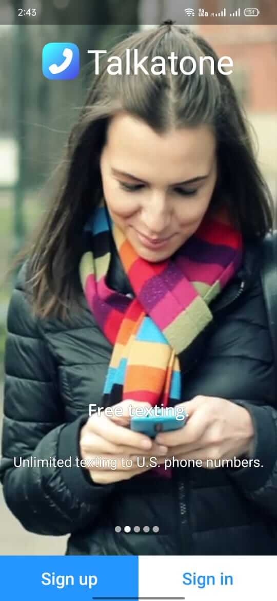 Talkatone screenshot 1