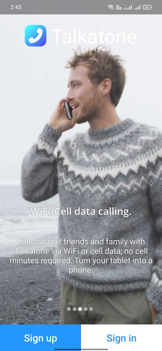 Talkatone screenshot 1