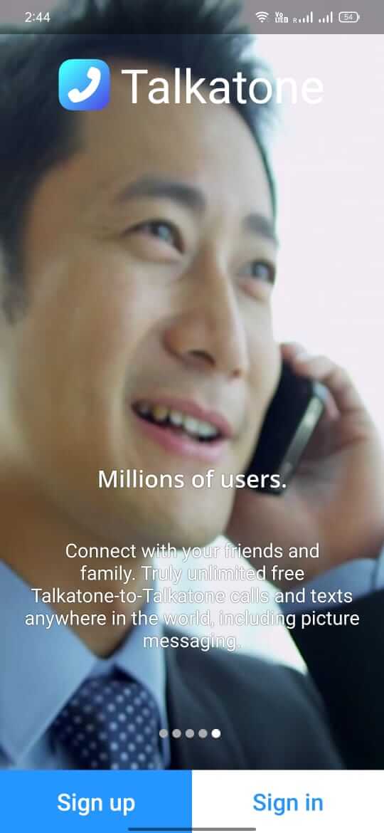 Talkatone screenshot 1