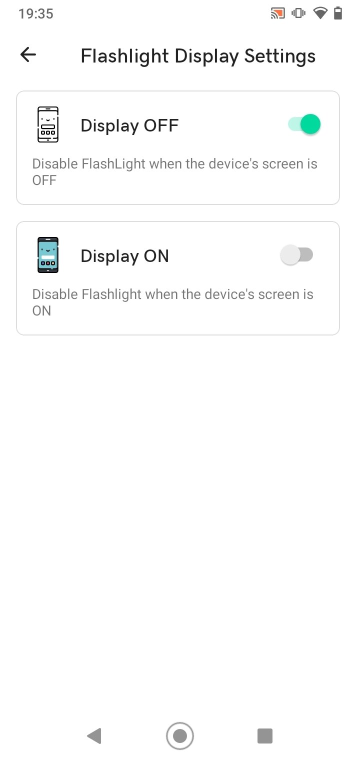 Tap Tap Flashlight screenshot 1