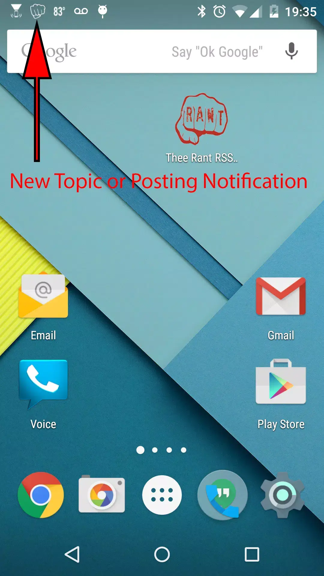 Thee Rant screenshot 1