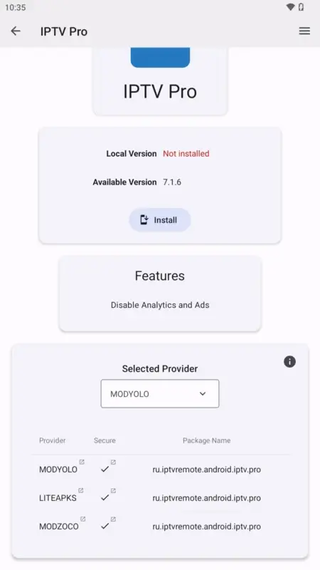 Update Me screenshot 1
