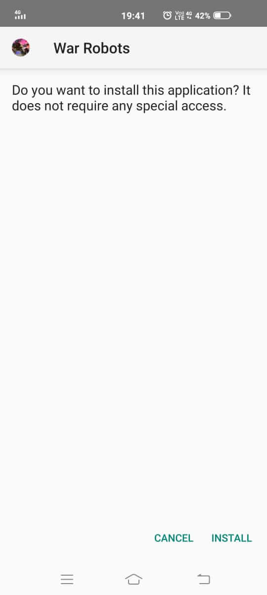 install War Robots APK