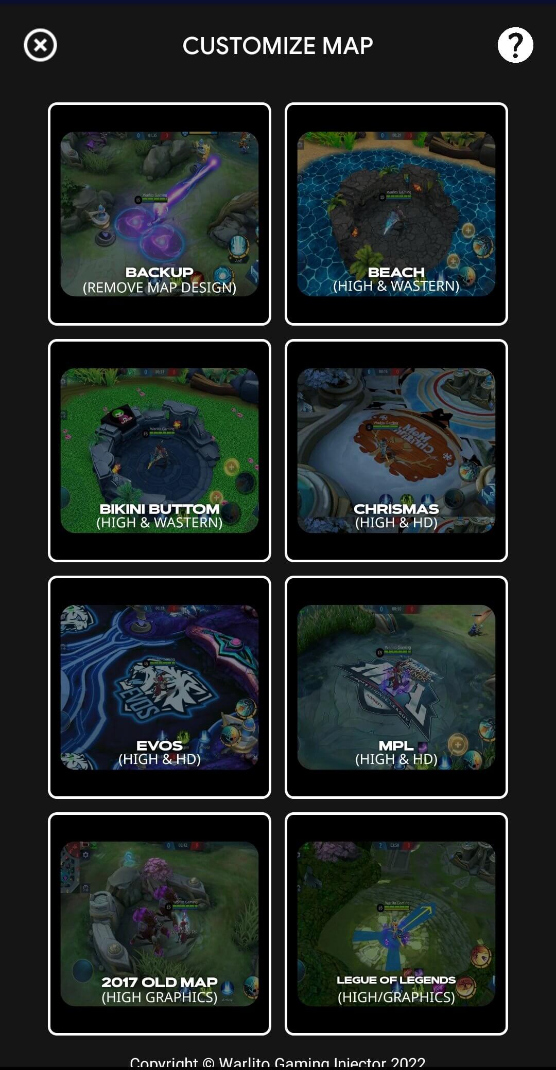 Warlito Injector screenshot 1