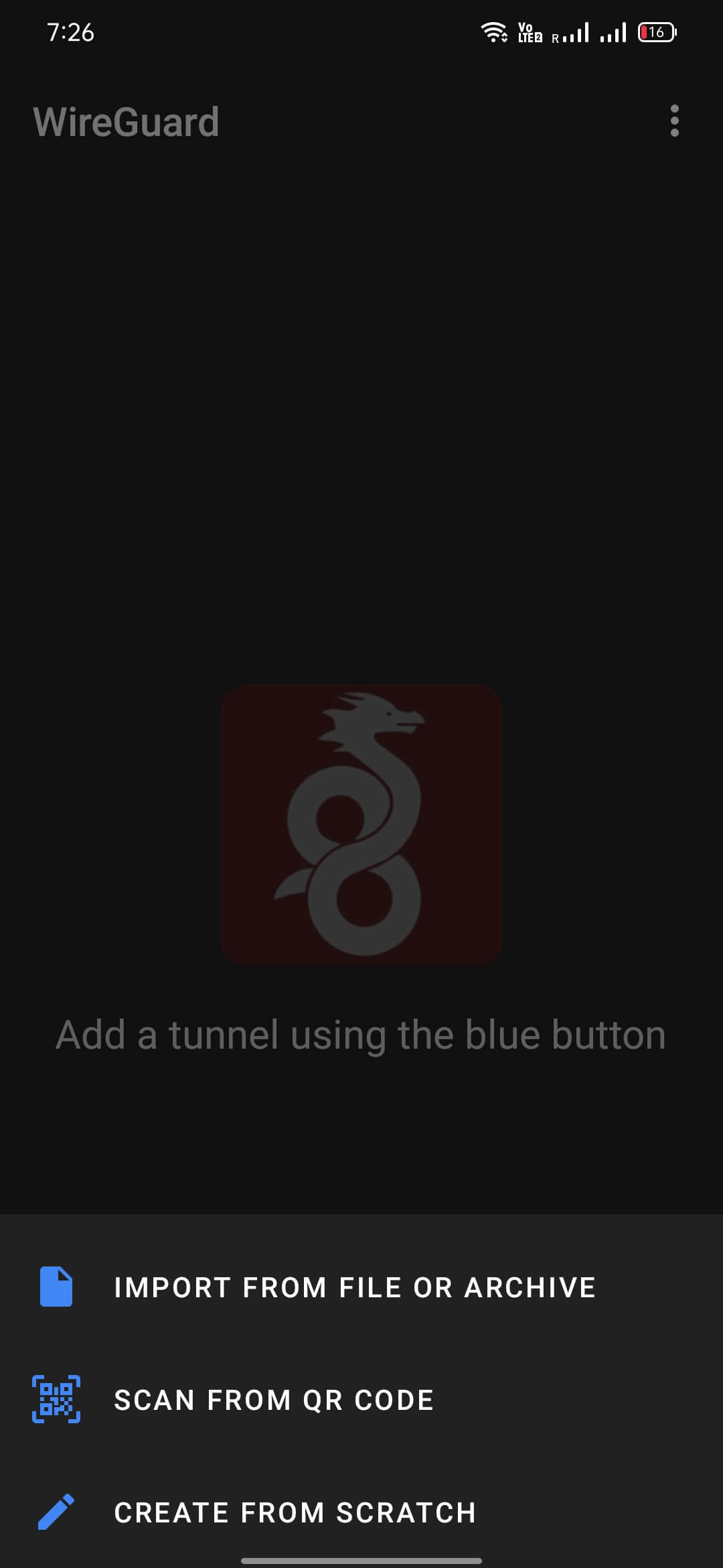WireGuard screenshot 1