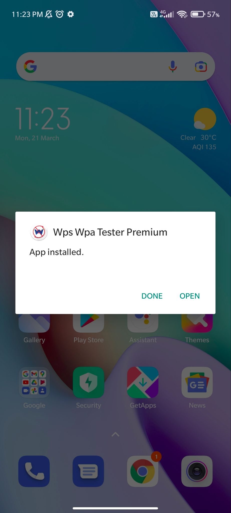 wps wpa tester apk installed