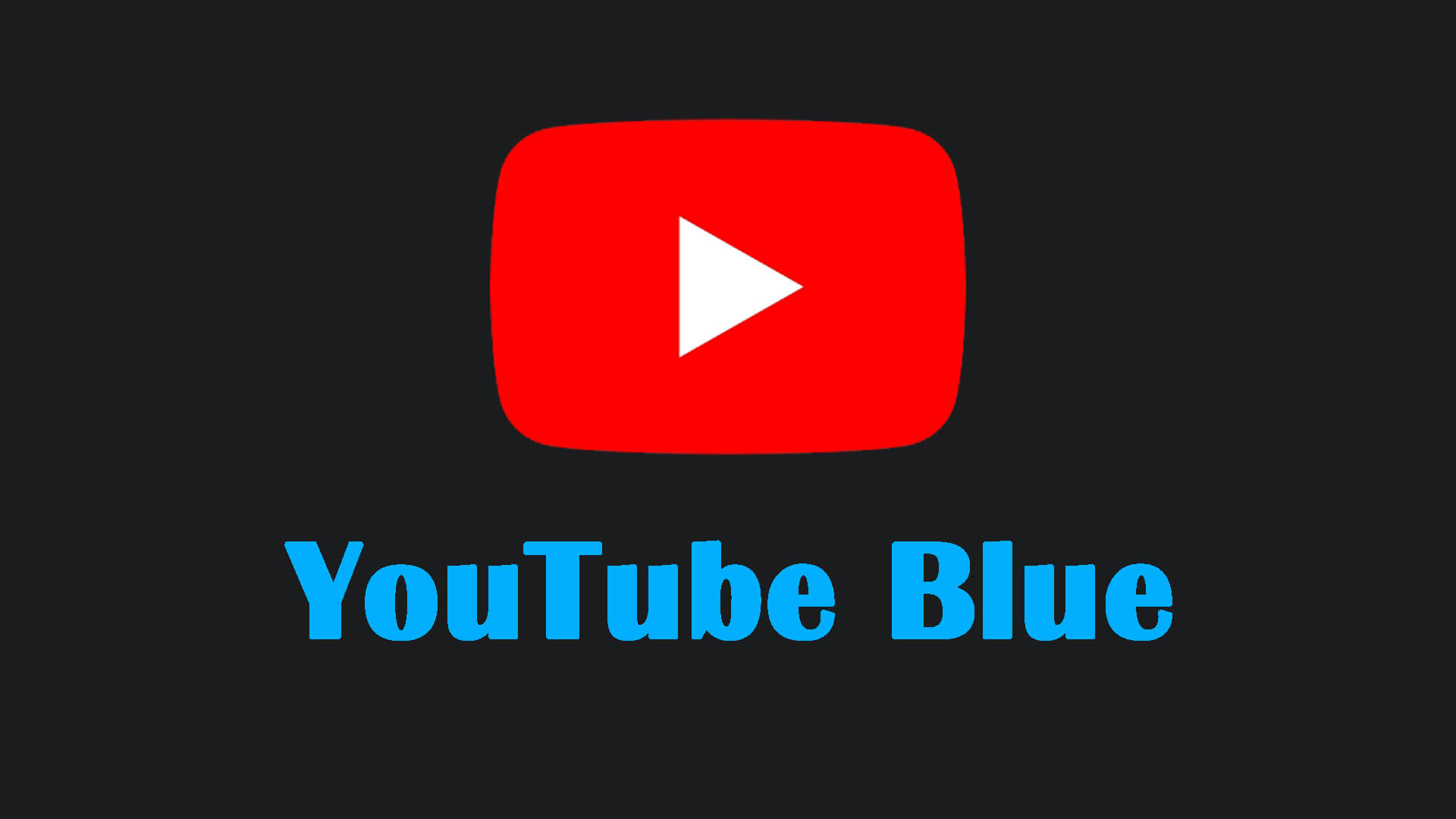 YouTube Blue icon
