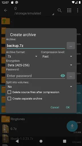 ZArchiver Donate screenshot 1