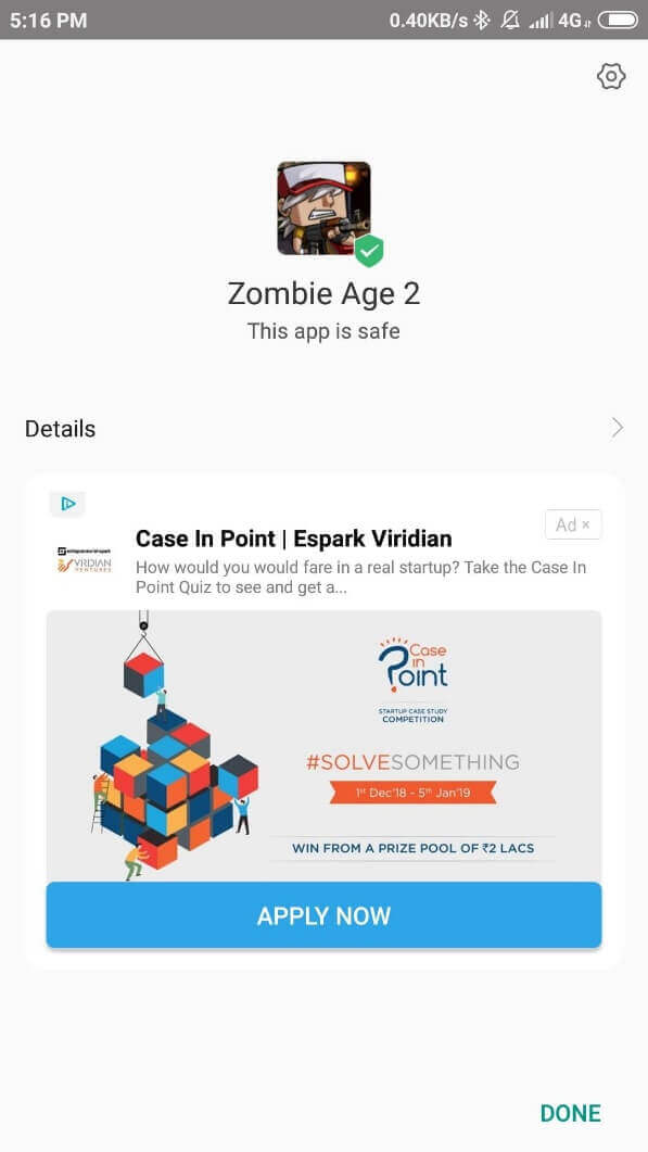 Zombie Age 2 Mod Apk installed