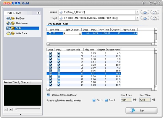 DVDFab screenshot 1